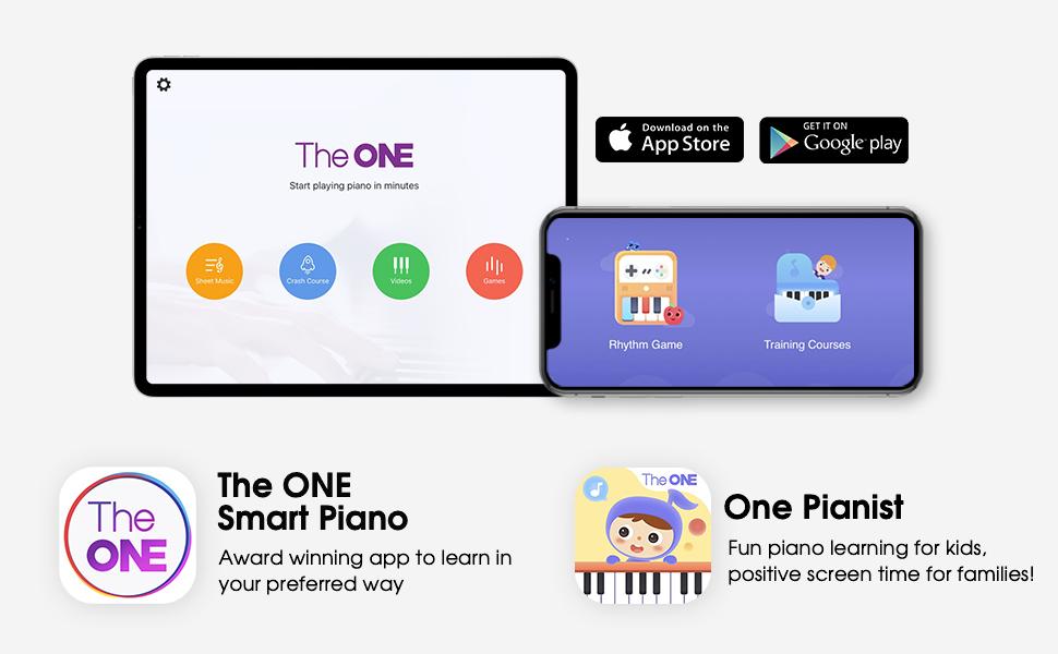 smart piano APP eduaction functions Beginner piano leaning piano
